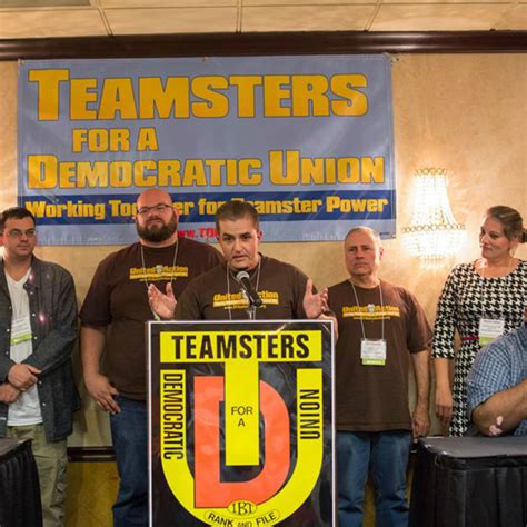 Tdu teamsters - Dec 5, 2023 · The 2023 TDU Convention is the place for Teamsters who want to build union power from the bottom up—and it’s coming up fast, November 3-5 in Chicago at the Crowne Plaza Chicago O’Hare. Online registration is now closed. Please email info@tdu.org with any questions about the Convention. 